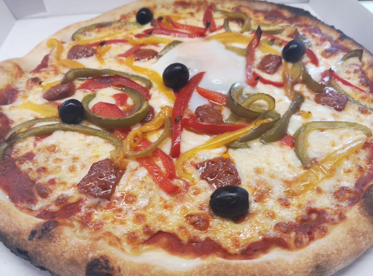 Pizza poivrons